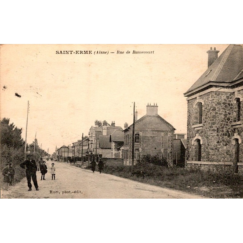 County 02820 - SAINT ERME - RUE DE RAMECOURT