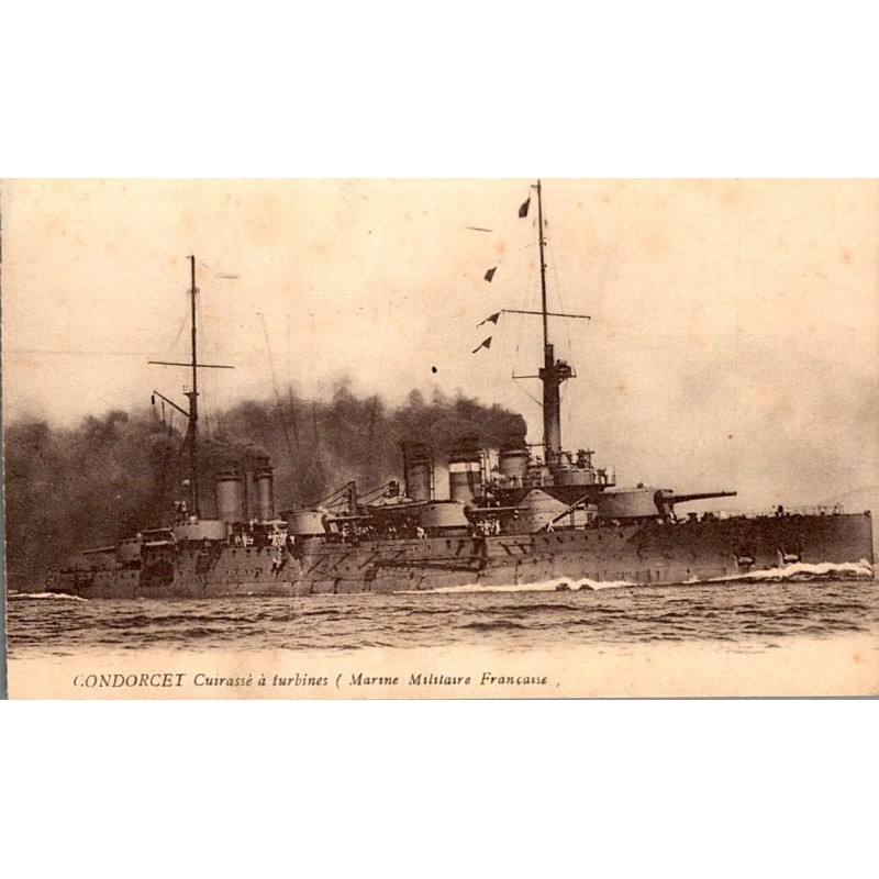 BOAT - CONDORCET - TURBINE BATTLESHIP