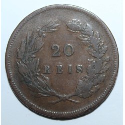 PORTUGAL - KM 533 - 20 REIS 1891 - CHARLES 1