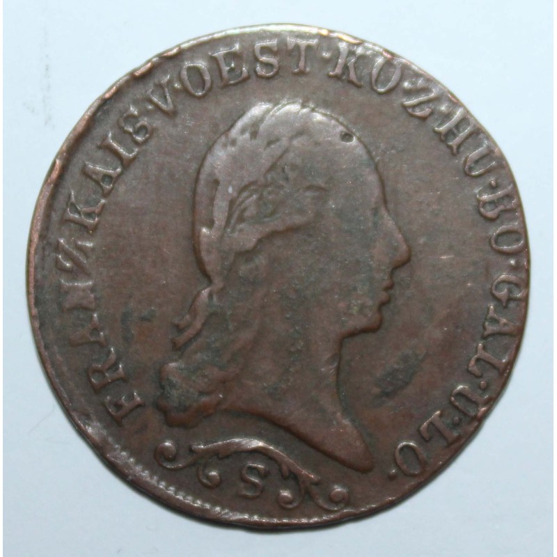 AUSTRIA - KM 2112 - 1 KREUZER 1812 S - Smolník