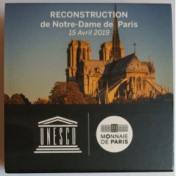 FRANCE - KM 2793 - 10 EURO 2019 - RECONSTRUCTION DE NOTRE-DAME DE PARIS