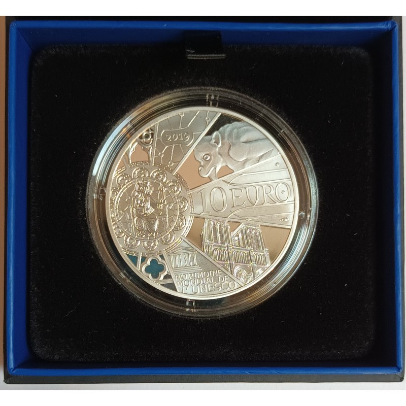 FRANCE - KM 2793 - 10 EURO 2019 - RECONSTRUCTION DE NOTRE-DAME DE PARIS