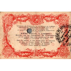 59 - REGION DE CAMBRAI - BON DE MONNAIE - CINQ FRANCS - 1916