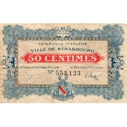 67 - STRASBOURG - BON DE MONNAIE - 50 CENTIMES - 11/11/1918