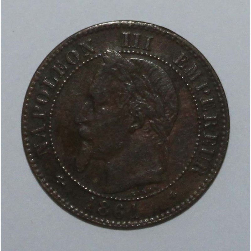 GADOURY 104 - 2 CENTIMES 1861 A - Paris - TYPE NAPOLEON III