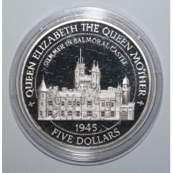 BELIZE - KM 126 - 5 Dollars 1995 - L'été au Chateau de Balmoral