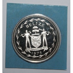 BELIZE - KM 43a - 1 Dollars 1975 - Ara rouge