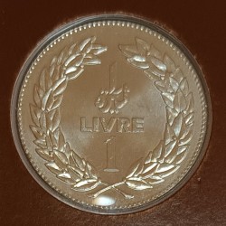 LIBAN - KM 30 - 1 LIVRE 1981