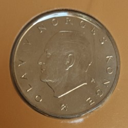 DANEMARK - KM 420 - 5 KRONER 1982 - OLAV V