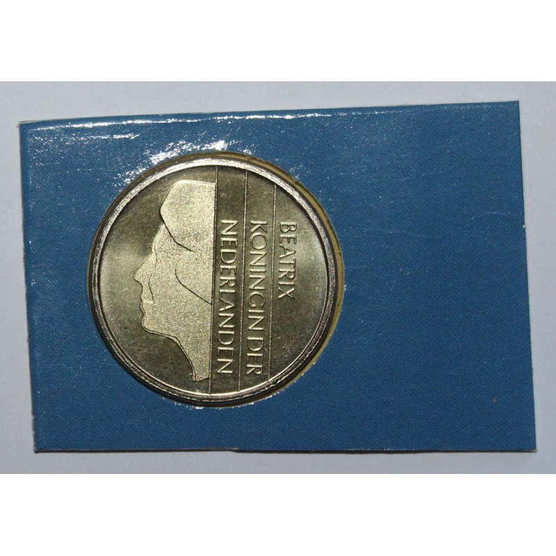 NETHERLANDS - KM 205 - 1 GULDEN 1987