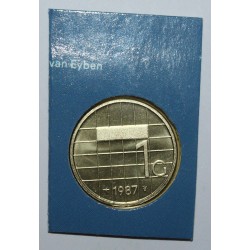 NIEDERLANDE - KM 205 - 1 GULDEN 1987