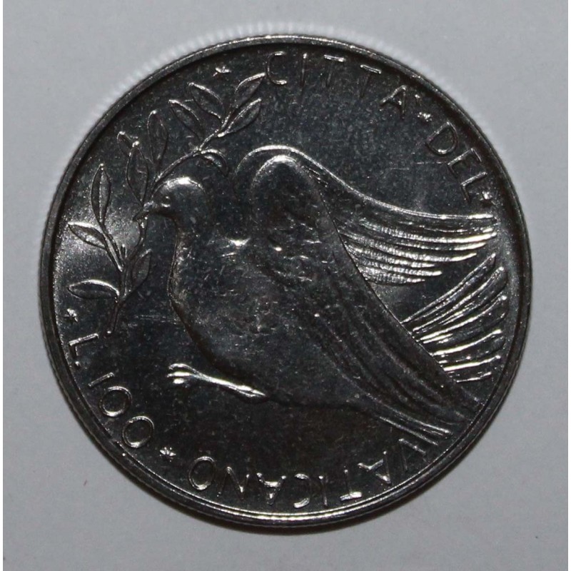 VATICAN -  KM 122 - 100 LIRES 1971 - Dove