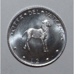 VATICAN -  KM 117 - 2 LIRES 1971 - Sheep