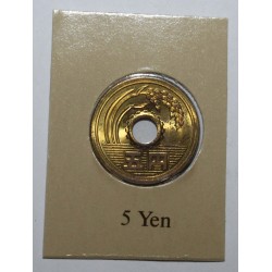 JAPAN - Y 72a - 5 YEN 1982