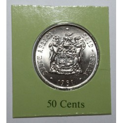 SOUTH AFRICA - KM 87 - 50 Cents 1981