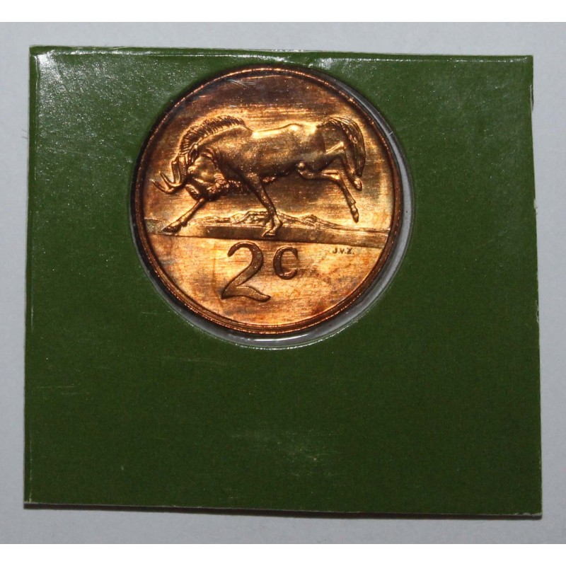 SOUTH AFRICA - KM 83 - 2 Cents 1983