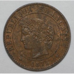 GADOURY 88 - 1 CENTIME 1875 A - PARIS - TYPE CÉRÈS - KM 826