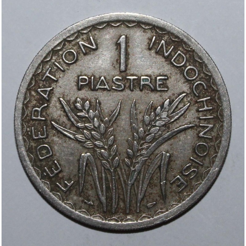 INDOCHINA - KM 32.2 - 1 PIASTRE 1947