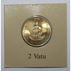 VANUATU - KM 4 - 2 VATU 1983 - Coquillage