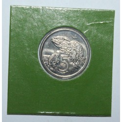 NEUSEELAND - KM 34.1 - 5 CENTS 1981 - Elizabeth II