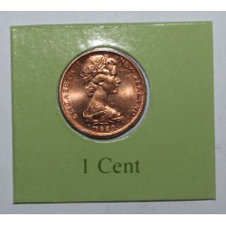 NEUSEELAND - KM 31 - 1 CENTS 1980 - Elizabeth II