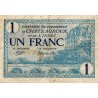 KOMITAT 36 - CHATEAUROUX - HANDELSKAMMER - 1 FRANC - 11/08/1920