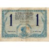 COUNTY 36 - CHATEAUROUX - CHAMBER OF COMMERCE - 1 FRANC - 11/08/1920