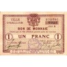 59 - HALLUIN - BON DE MONNAIE - 1 FRANC - 24/01/1915