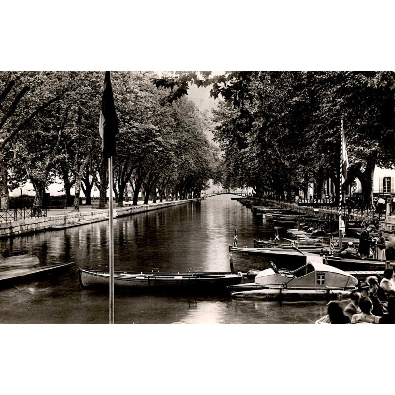 County 74000 - ANNECY - The Canal and the Bridge of Love