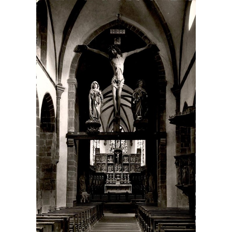 County 68240 - Kaysersberg - Church - The Great Christ and the Altarpiece