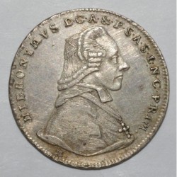 AUTRICHE - SALZBOURG - KM 460 - 20 KREUZER 1799 - Hieronymus von Colloredo