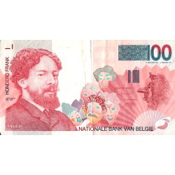 BELGIQUE - PICK 147 - 100 FRANCS (1995-2001)