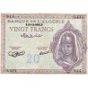 ALGERIA - PICK 92a - 20 FRANCS - 29/04/1943