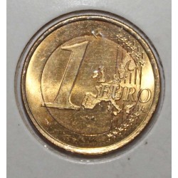 MONACO - 1 EURO 2002 - PRINCES RAINIER III AND ALBERT - Gilded