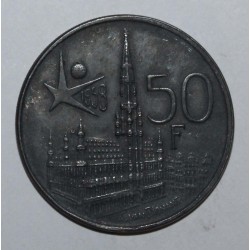 BELGIQUE - KM 137 - 50 FRANCS 1951 - LÉGENDE FLAMANDE