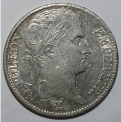 FRANCE - KM 694 - 5 FRANCS 1813 B - Rouen - TYPE NAPOLEON EMPEROR