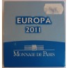 FRANKREICH – KM 1791 – 5 EURO 2011 – GOLD – EUROPA – MUSIKVERBAND - BESCHÄDIGTE HÜLLE