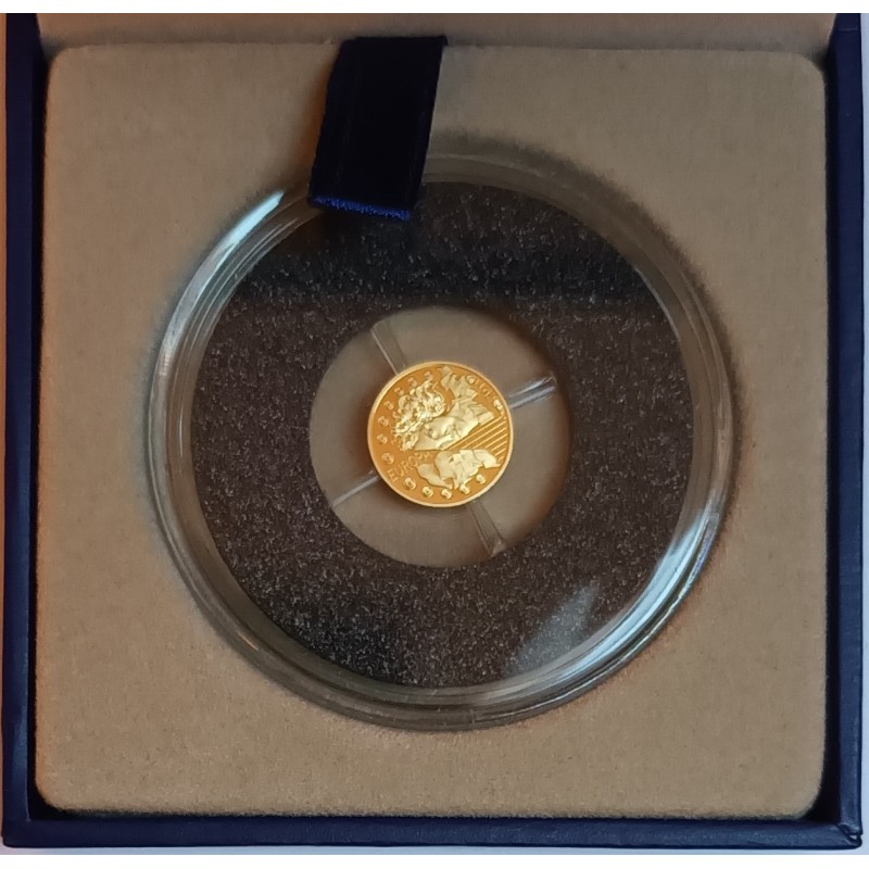 FRANCE - KM 1791 - 5 EURO 2011 - GOLD - EUROPA - MUSIC FEDERATION - DAMAGED SHEATH