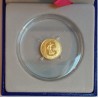 FRANKREICH - KM 1538 - 5 EURO 2008 - GOLD - LA SEMEUSE - 50 JAHRE 5. REPUBLIK - BESCHÄDIGTE SCHEIDE