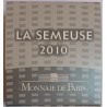 FRANCE - KM 1674 - 5 EURO 2010 - OR - LA SEMEUSE - 50 ANS DU NOUVEAU FRANC - FOURREAU ABIMÉ