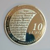 FRANKREICH - KM 1584 - 10 EURO 2009 - LA SEMEUSE - 50 JAHRE EUROPÄISCHER GERICHTSHOF FÜR MENSCHENRECHTE - BESCHÄDIGTE SCHEIDE