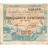 69 - LYON - CHAMBER OF COMMERCE - 50 CENTIMES - 13/09/1917