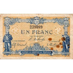 COUNTY 24 - PERIGUEUX - CHAMBER OF COMMERCE - 1 FRANC - 05/11/1917