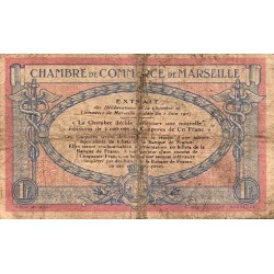 13 - MARSEILLE -  CHAMBRE DE COMMERCE - 1 FRANC - 05/06/1917