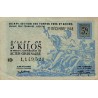 FOIX - SECTION DES FONTES ET ACIERS - BILLET 5 KILOS DE PRODUITS SIDERURGIQUES EN ACIER ORDINAIRE - 31/12/1948