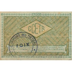 FOIX - SECTION DES FONTES ET ACIERS - BILLET 5 KILOS DE PRODUITS SIDERURGIQUES EN ACIER ORDINAIRE - 31/12/1948