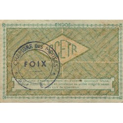 FOIX - SECTION DES FONTES ET ACIERS - BILLET 5 KILOS DE PRODUITS SIDERURGIQUES EN ACIER ORDINAIRE - 31/12/1948