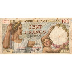 FAY 26/28 - 100 FRANCS 1940 - 02/05 - TYPE SULLY - PICK 94