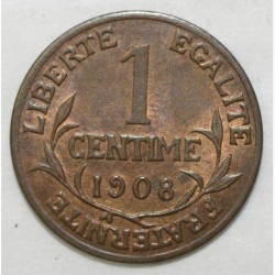 FRANCE - KM 840 - 1 CENTIME 1908 - TYPE DUPUIS