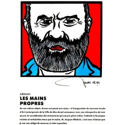 FRANC-MAÇONNERIE - ARMAN - LES MAINS PROPRES - EX.4/8